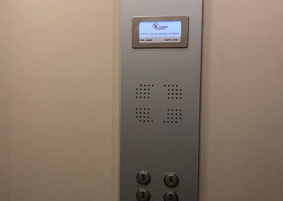 sostituzione pulsantiera cabina ascensore