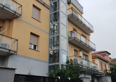 Ascensore MRL esterno Roma