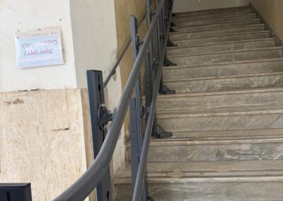 installazione montascale scale curve